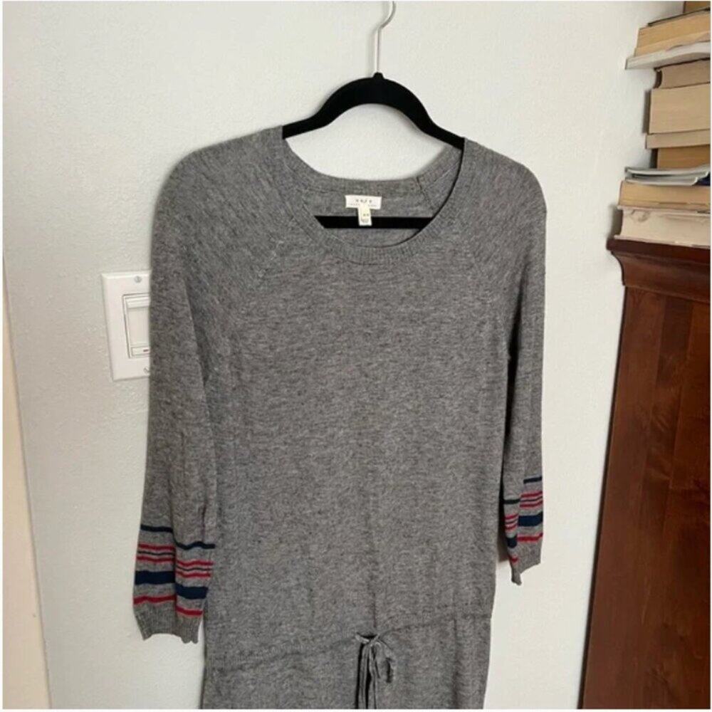 Soft Joie Grey Knit Sweater Dress - Picture 3 of 7